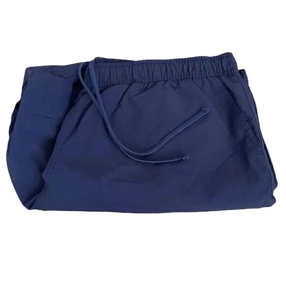 2 for $30 LLBean Elastic Waist Navy Men Swimming Trunks - Picture 3 of 8